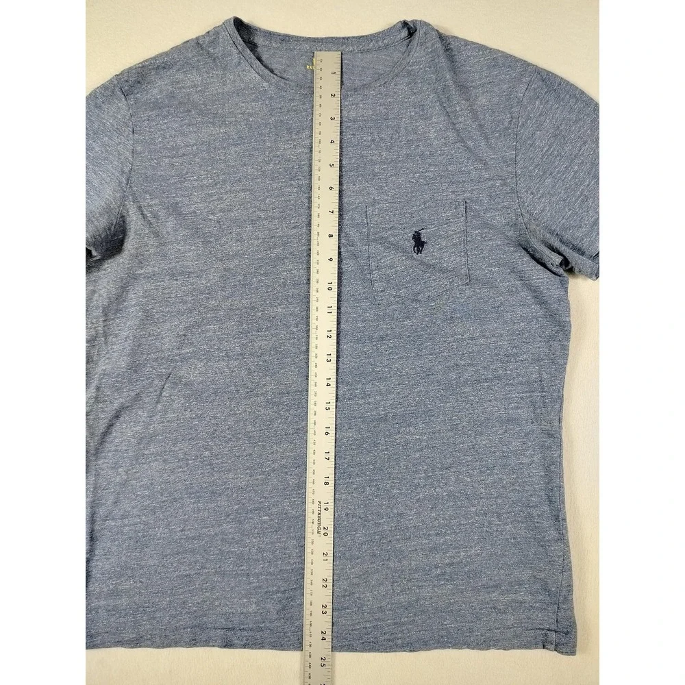 Polo Ralph Lauren Shirt Mens Medium Blue Preppy Quiet‎ Luxury Old Money Casual